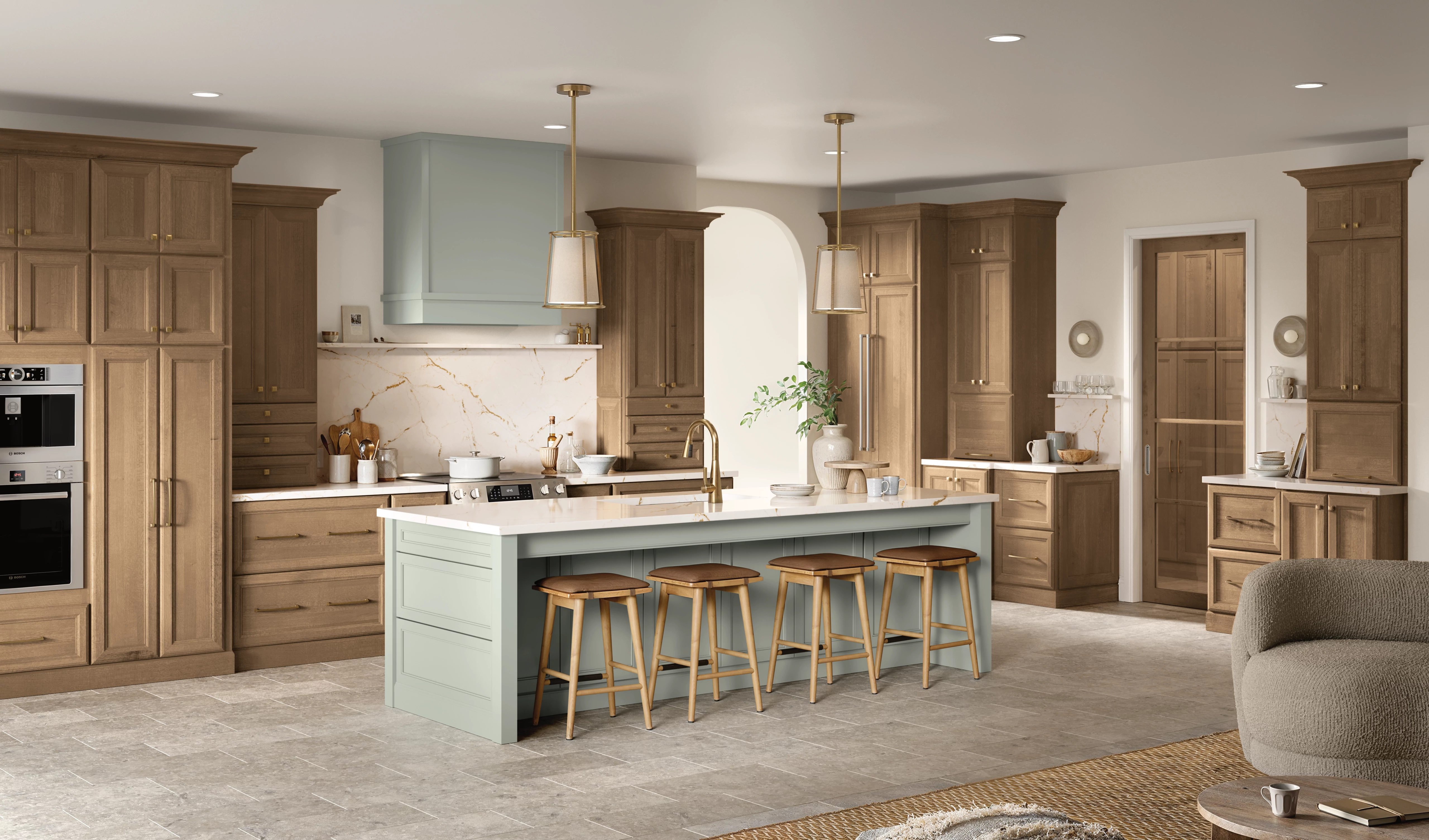 Kitchen island seating